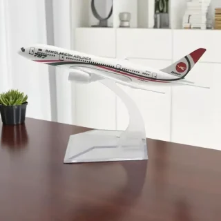 Bangladesh Airlines Boeing 787 Metal Aircraft- 16cm