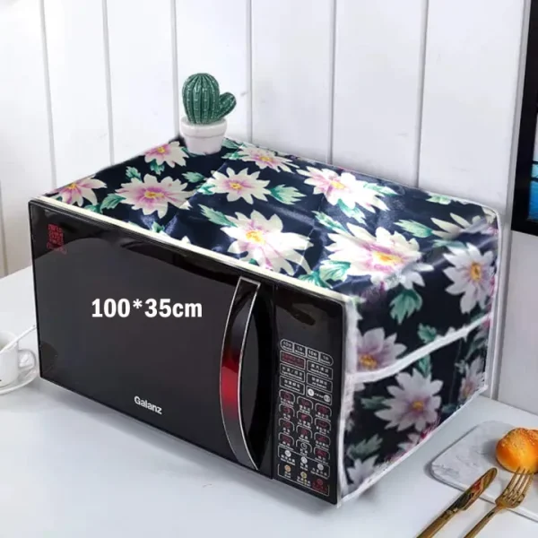 Multicolor Printed Dustproof Oven & Microwave Cover